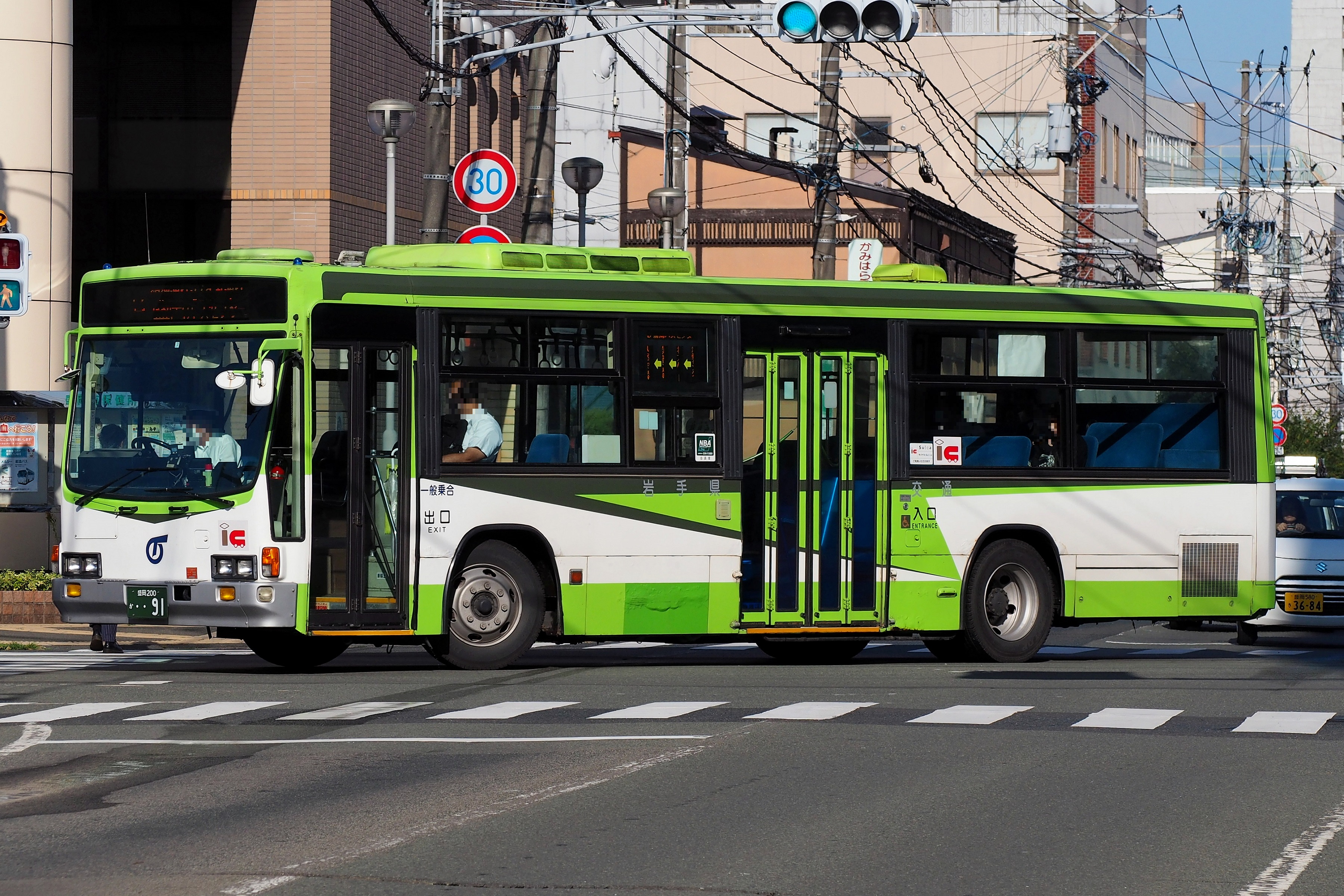 本数少 в X: „2023/9/7 岩手県交通 盛岡200か91（KC-LV380N）元
