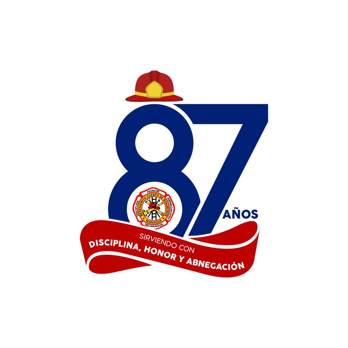 Felicidades a todos mis hermanos y hermanas del Benemérito Cuerpo de Bomberos de Managua. Nuestro reconocimiento a los q en estos años ofrendaron sus vidas para salvar otras. Casi un siglo sirviendo con sus Bomberos Voluntarios a los Nicaragüenses. Disciplina- Honor - Abnegación.