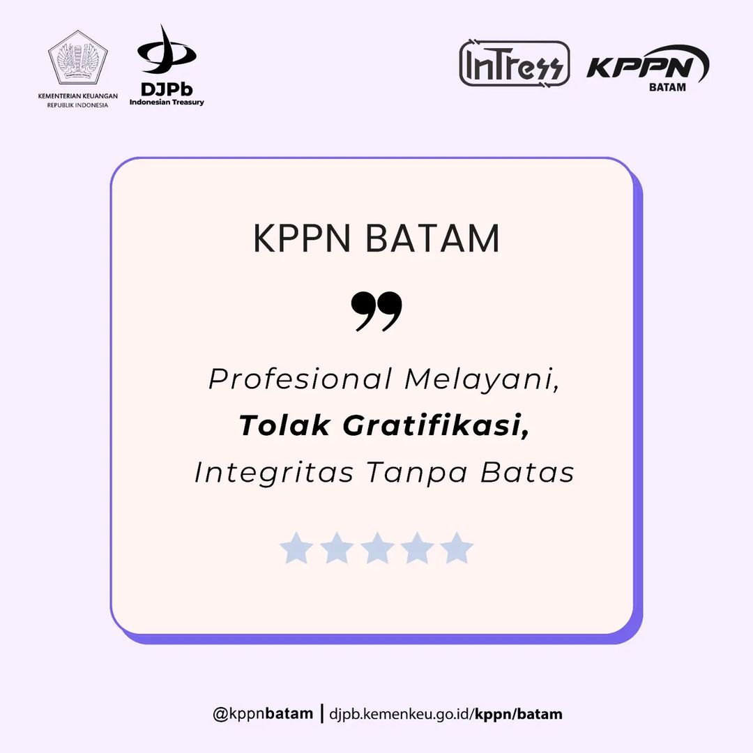 kppnbatam's tweet photo. Halo Mitra KPPN Batam

Pada Semester 1  Tahun 2023 KPPN Batam telah melaksanakan Survei Kepuasan Pengguna Layanan (SKPL)

Terimakasih kepada seluruh Mitra KPPN Batam yang telah berpartisipasi

#kppnbatam
#intress
#batam https://t.co/TwR71eTBYi