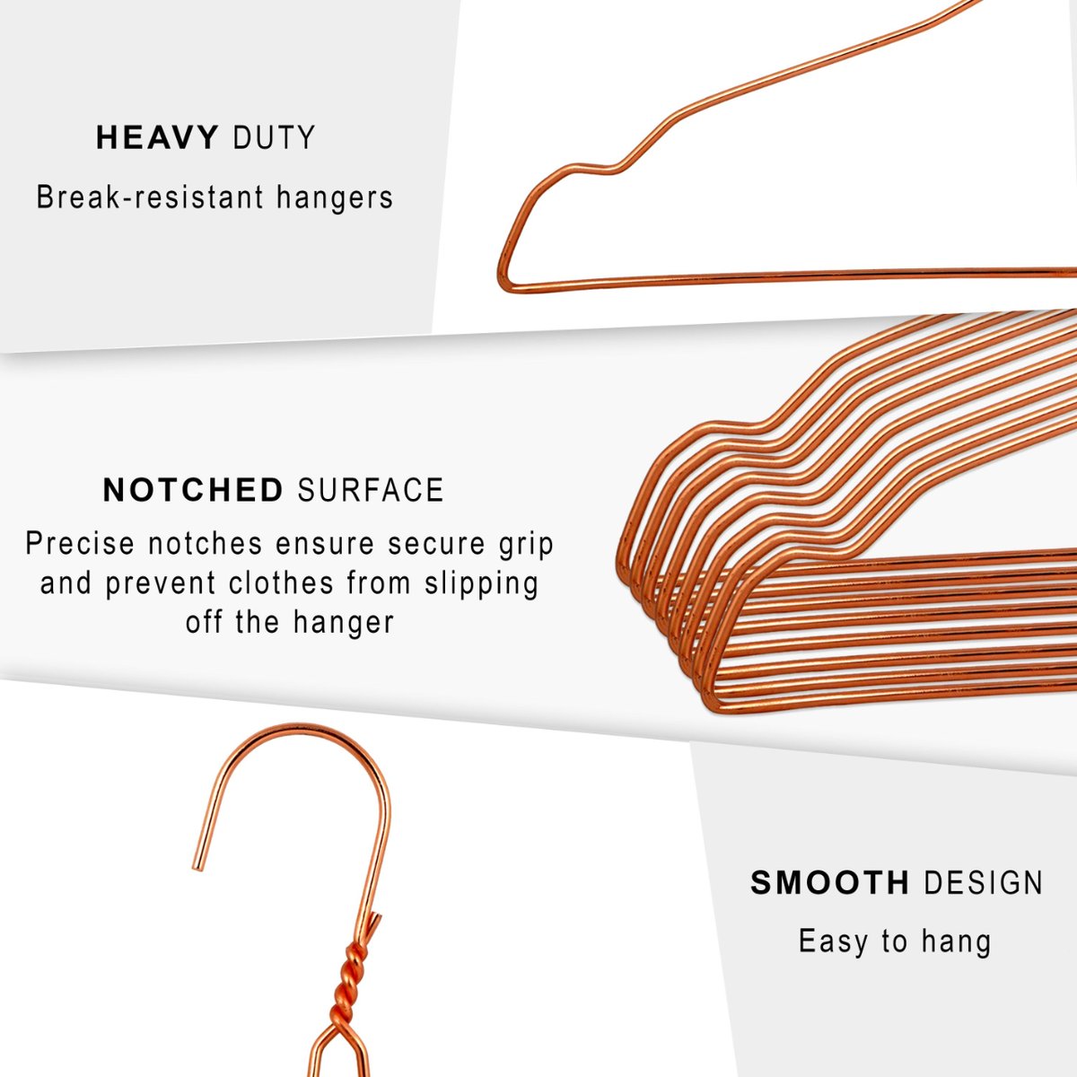 goal_winners's tweet photo. Closet chaos, meet its match! Crafted from sturdy stainless steel, our Rosegold Heavy Duty Hangers ensure your clothes remain wrinkle-free and stylishly displayed. See how they keep your clothes in shape and style. 🧥💙 #StylishSolutions #ClosetGoals #EleganceInEveryHanger https://t.co/wer5YafdO7