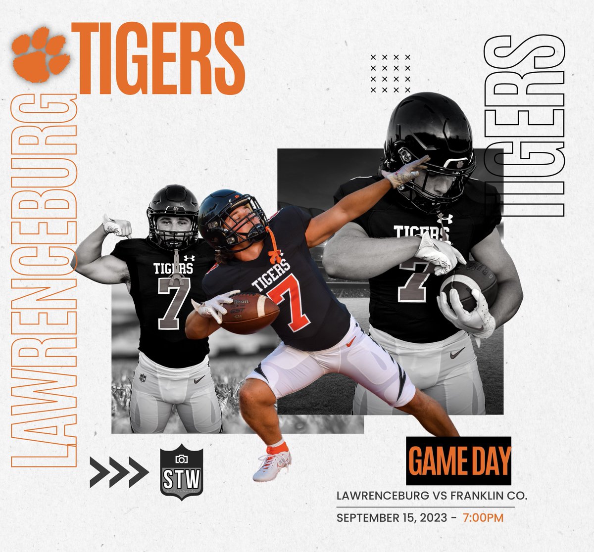 Big homecoming game for the Lawrenceburg Tigers as they take on Franklin County tonight at 7pm. We will live from the field pregame so stay posted to our social media👀

#STW #FNL2023