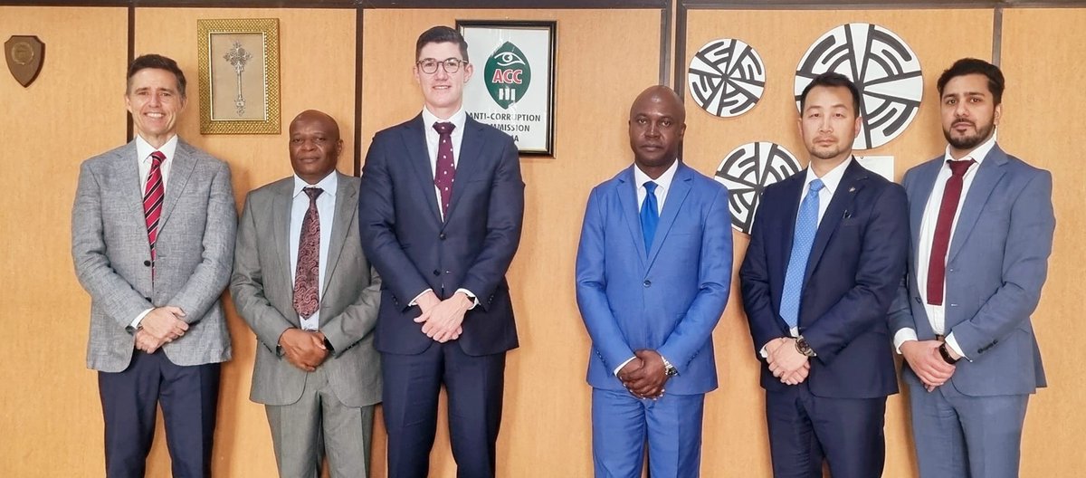 ACCZambia's tweet photo. @ACCZambia this week received a delegation from the International Anti-Corruption Coordination Centre #IACCC to discuss collaborative efforts to combat corruption in Zambia.
Hosted within @NationalCrimeAgency in London, #IACCC currently assists grand corruption investigations https://t.co/ehpGL4iRPf