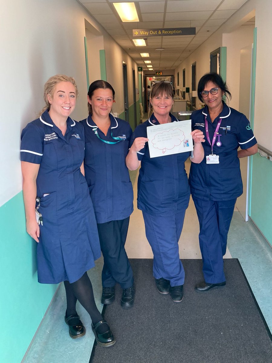 #AskAboutAsthma- Our amazing adults nurses Helen, Michelle and Ranooka are pledging to support patients through transition and trigger management🎓🫁  #readysteadygo #hello #movingonasthma.