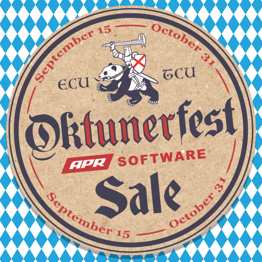 Every APR ECU and TCU upgrade is on sale across the globe. What will you tune? #goapr Details: goapr.io/oktunerfest23