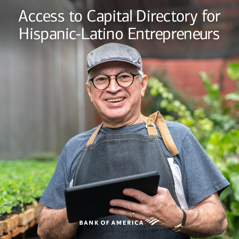 BankofAmerica's tweet photo. This #HispanicHeritageMonth, see how Hispanic-Latino business owners are achieving their dreams and making moves matter with access to capital, educational resources in Spanish and English, and support from bilingual specialists.