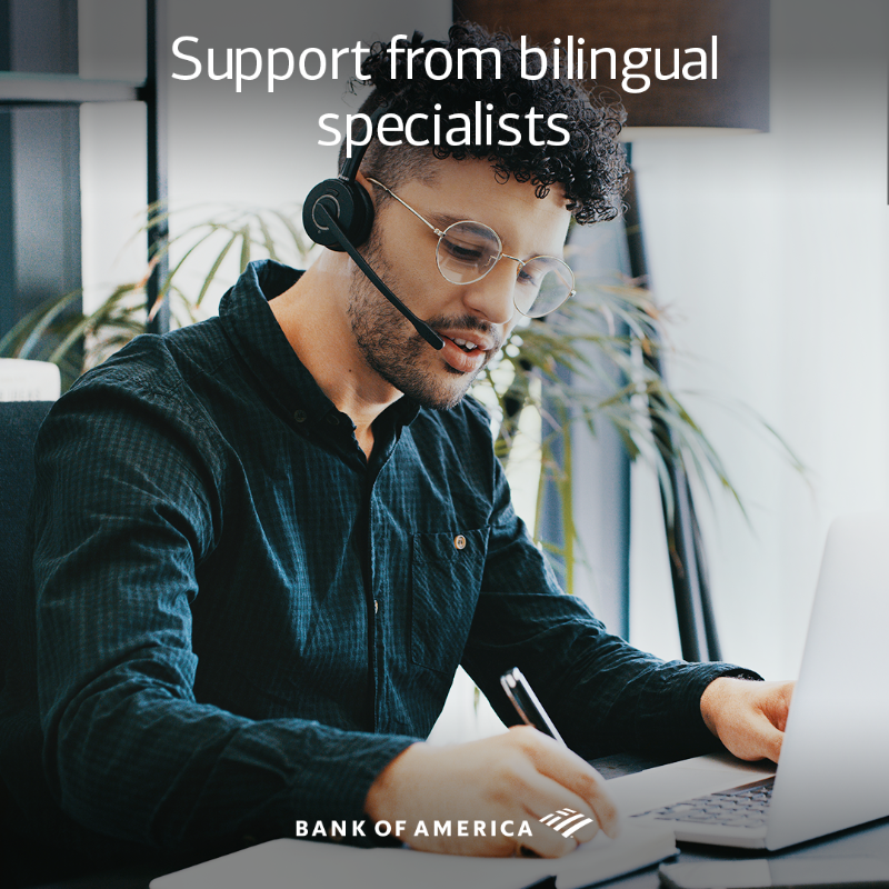 BankofAmerica's tweet photo. This #HispanicHeritageMonth, see how Hispanic-Latino business owners are achieving their dreams and making moves matter with access to capital, educational resources in Spanish and English, and support from bilingual specialists.