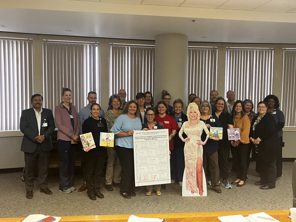 We would like to thank our friends at @WNJRMC for their donation of 422 books to the Imagination Library of Grayson County! 📚 ❤️ 

Invest in our kid’s future, donate today at give.classy.org/UWGC
{Designate to the Imagination Library}