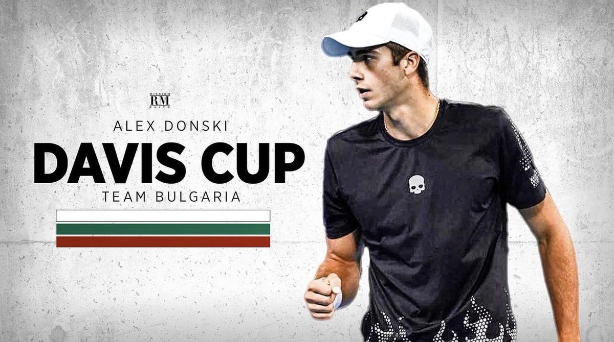 Mission_Elite's tweet photo. Good luck to Alex Donski as he gears up to represent Team Bulgaria🇧🇬 in Davis Cup action facing Team Kazakstan🇰🇿
#MissionElite #TeamDonski #PinnaclePerformance #TeamBulgaria #TeamHydrogen https://t.co/BXFjjGC9ya