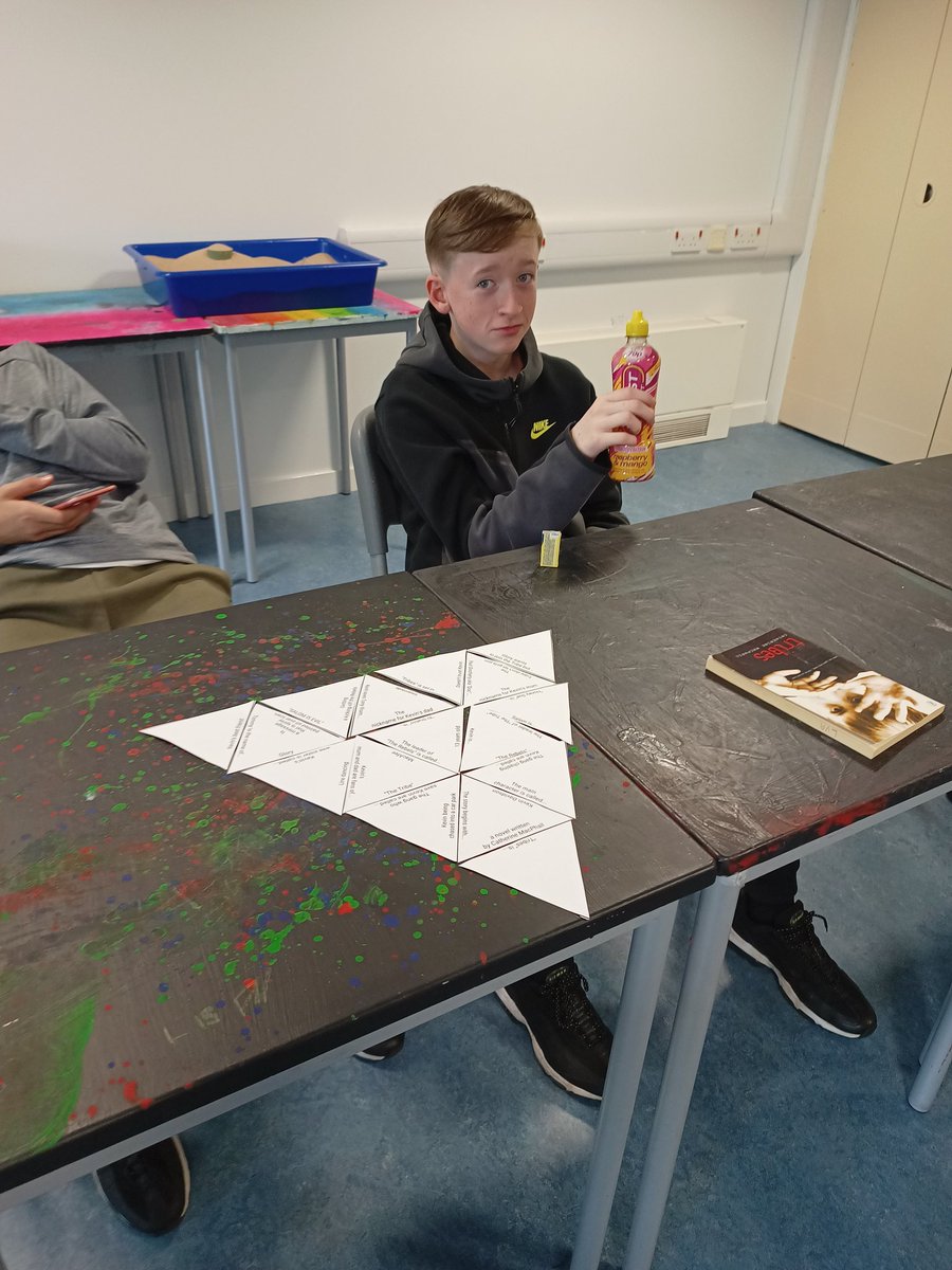 A celebratory drink of juice after successfully demonstrating excellent listening and problem solving skills! Well done RM for your hard work and effort in class as we read the novel "Tribes" <a href="/lomond_view/">Lomond View Academy</a>