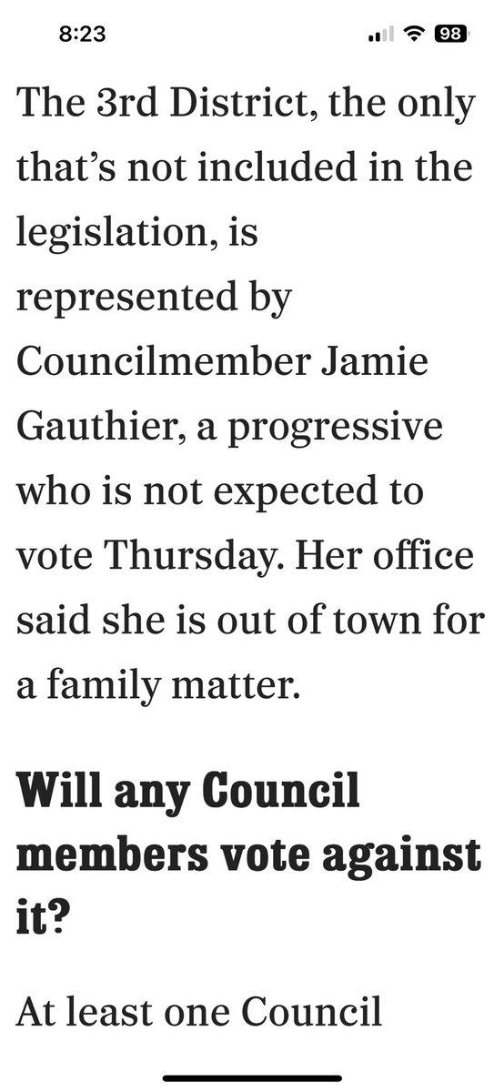 Councilwoman Gauthier’s “family matter” that stopped her from showing up to City Council yesterday (now deleted from her social media the way) - her absence ensured that #WestPhilly and #SouthwestPhilly are the only neighborhoods a Safe Injection Site can open by right #FactCheck