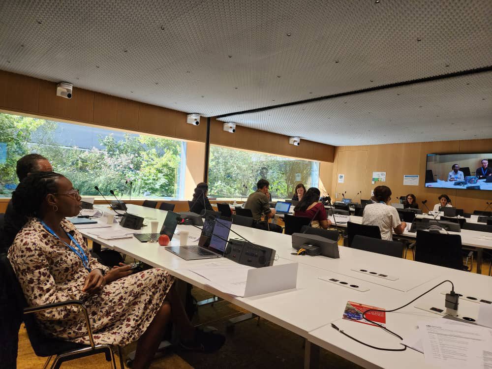 Invited as an Expert to speak at the WHO in Geneva about our work in Intravenous iron for the treatment of iron deficiency anaemia in pregnancy.
