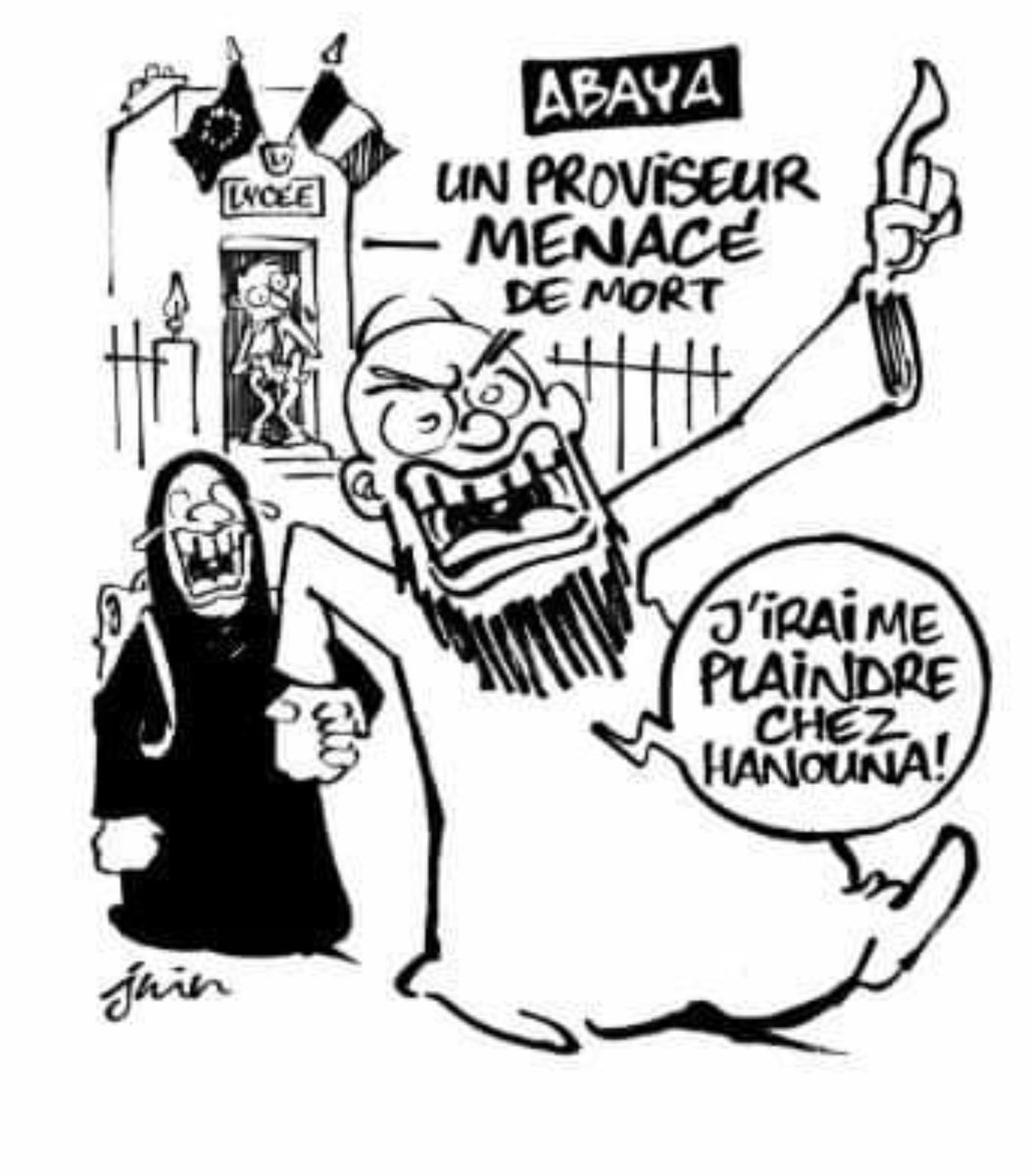 J -1 Merci #Juin @Charlie_Hebdo_ 
RV samedi 16/09 #MahsaDay 15h Bastille ➡République 
Nous ♀laïques et universalistes marcherons avec les associations franco-iraniennes. 
#MahsaAmini #Iran
#IranianRevolution #No2Hijab