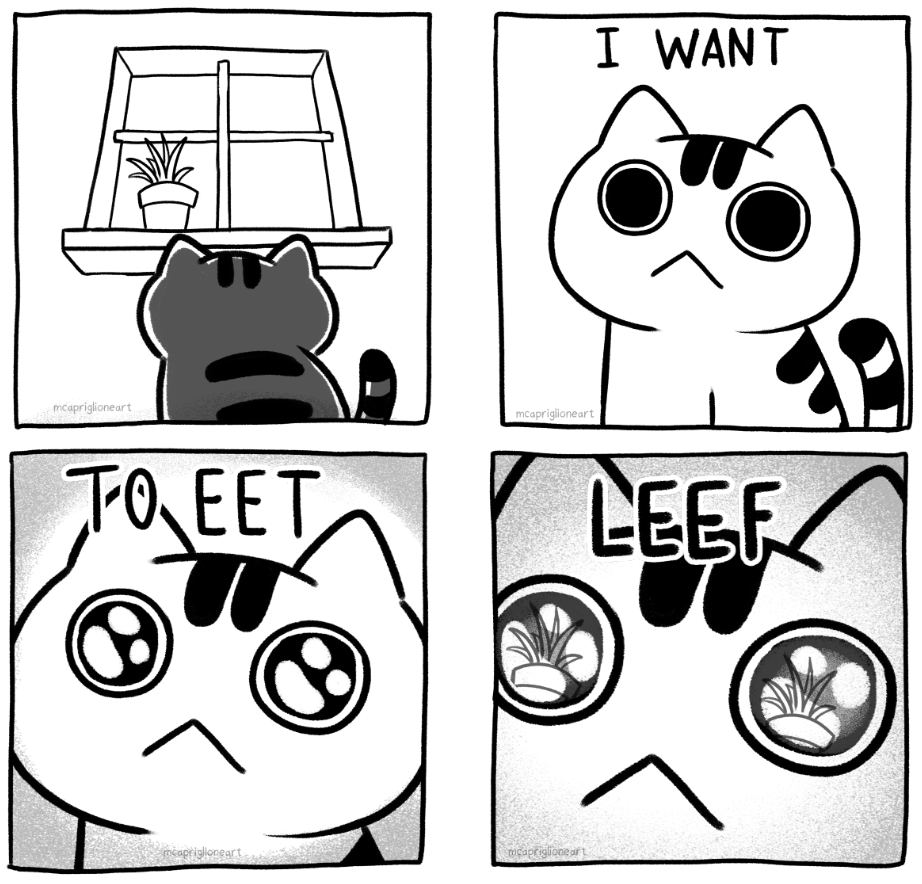 I WANT TO EET LEEF 