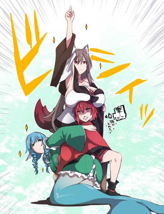 元気が出るポーズ(高難度)
#東方Project 