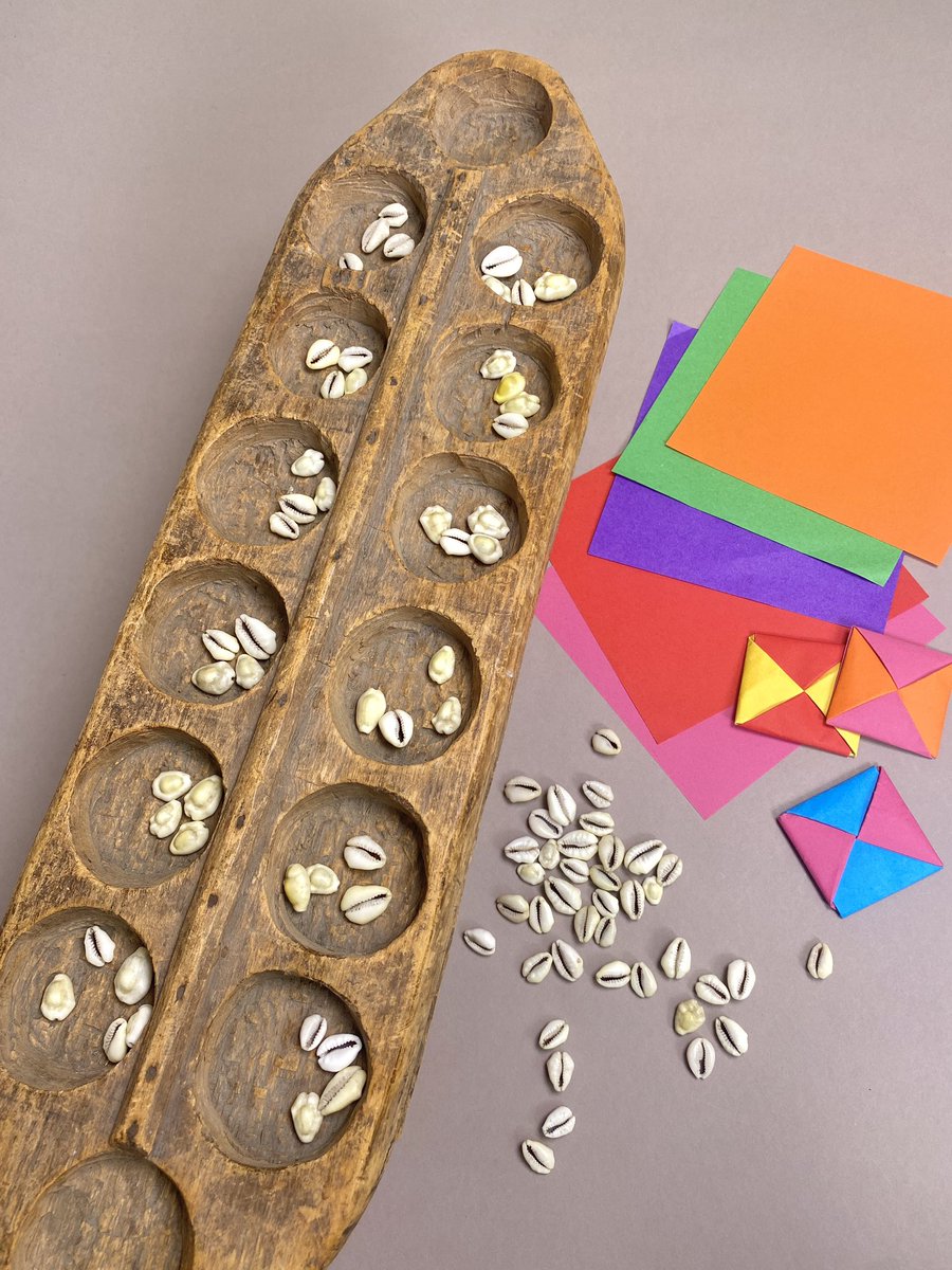 MultakaO's tweet photo. Exploring learning and connecting through play! #Multaka recently led a session with the Play! Project @Pitt_Rivers looking at childhood games from around the world 🟪🐚 #multakaoxford #pittriversmuseum #creativeplay https://t.co/fTYAcoGsHO