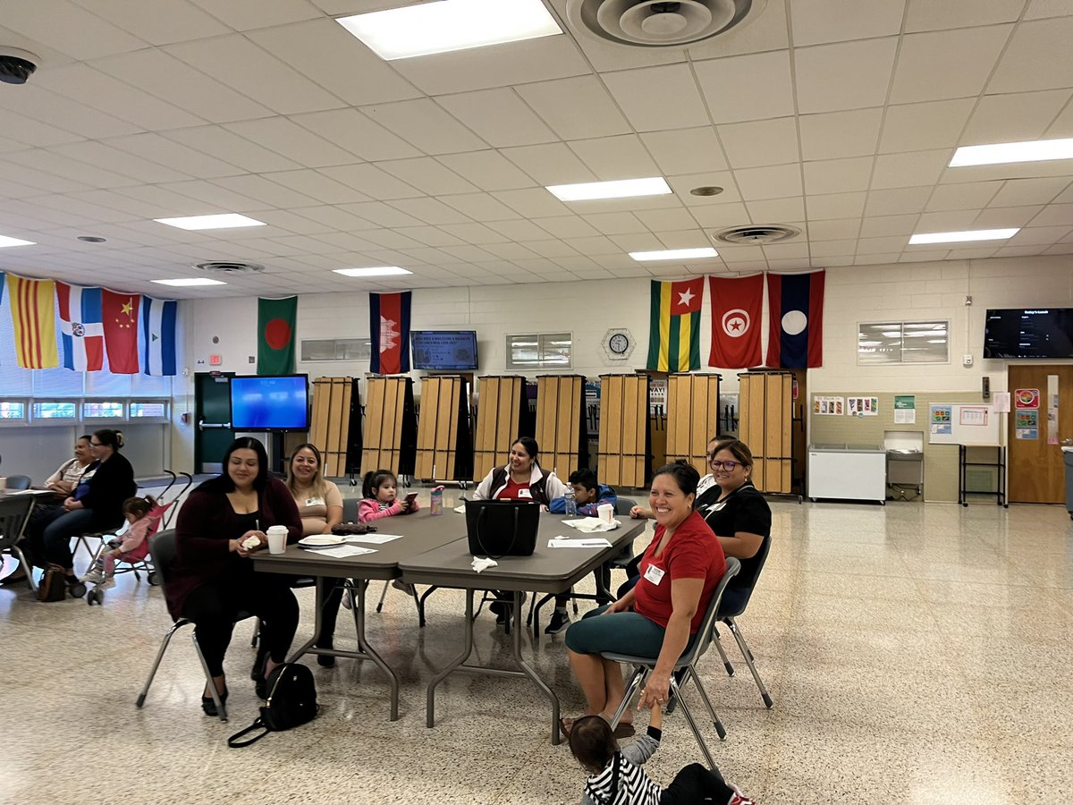 Sully’s First Family Coffee! Conversations, smiles and learning the importance of attendance! 
<a href="/SullyES_LCPS/">Sully ES</a>