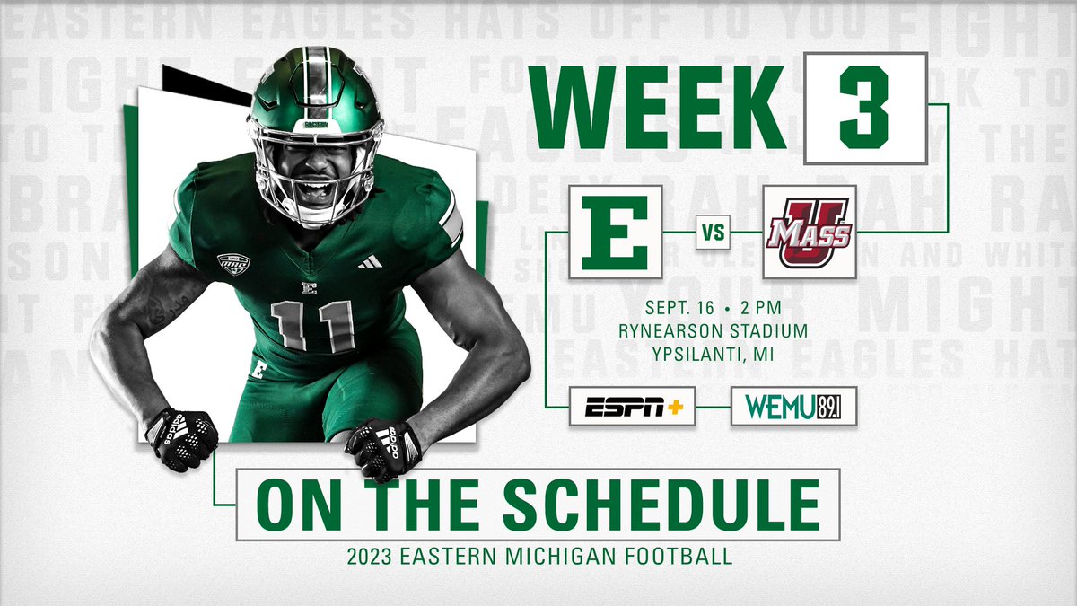 MikeSapos's tweet photo. I will be on campus @EMUFB for a GameDay visit.
@_b_blanes @ShepMatt #ETOUGH ⛓ #EMUEagles #𝙏𝙝𝙚𝙎𝙩𝙖𝙣𝙙𝙖𝙧𝙙 https://t.co/tq233z37qf