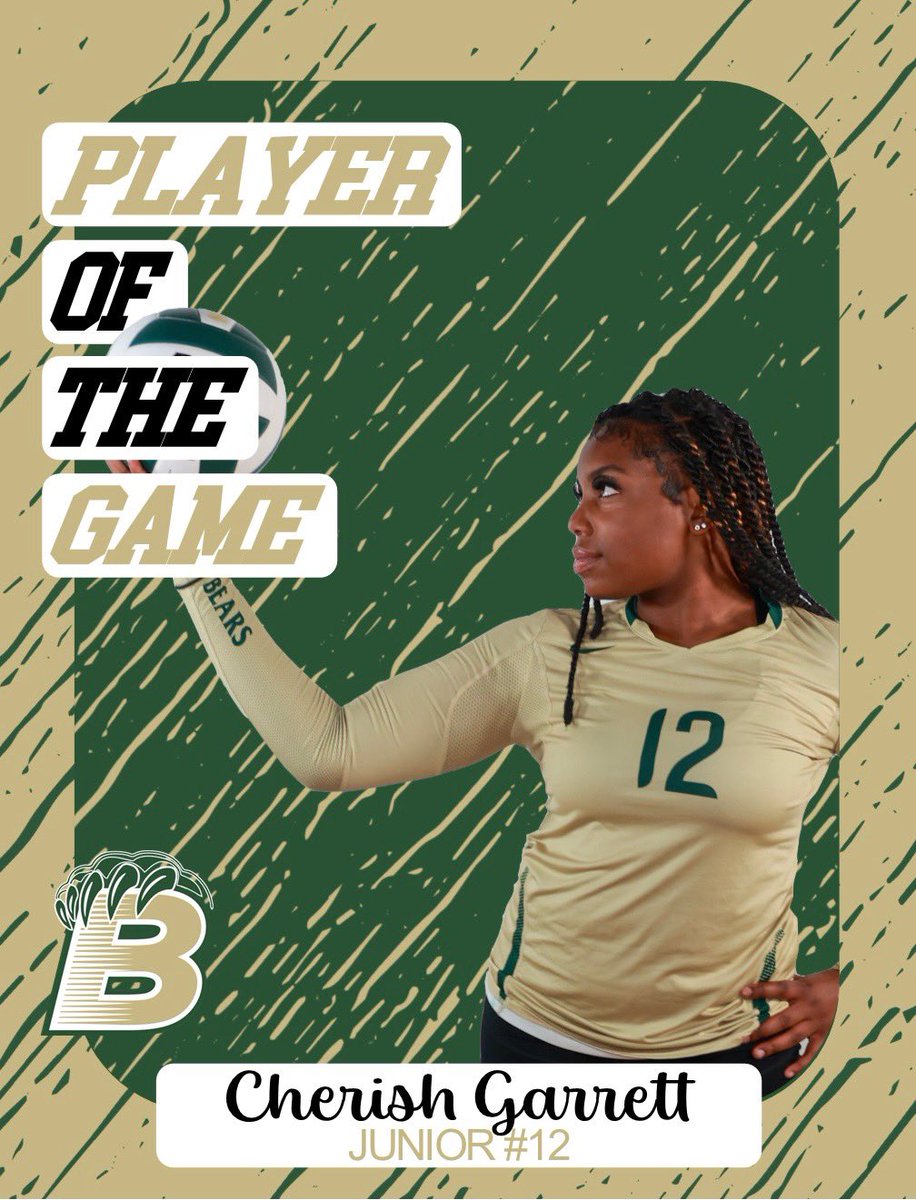 Our player of the match last night was Cherish! She had a great day at the net! We want to thank <a href="/WestsideVB66/">Westside High School Volleyball</a> for hosting us and making our girls better through competition!