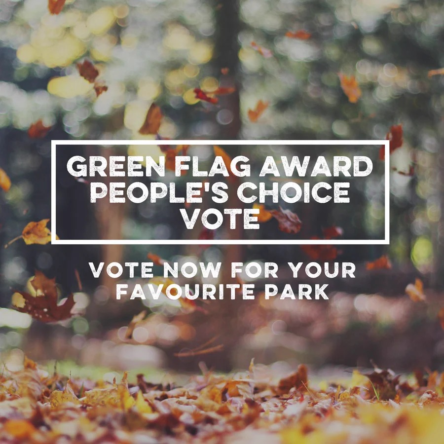 It's time to vote for your favourite Green Flag Award winner, simply visit the website find your favourite on the winners map and click the voting button.