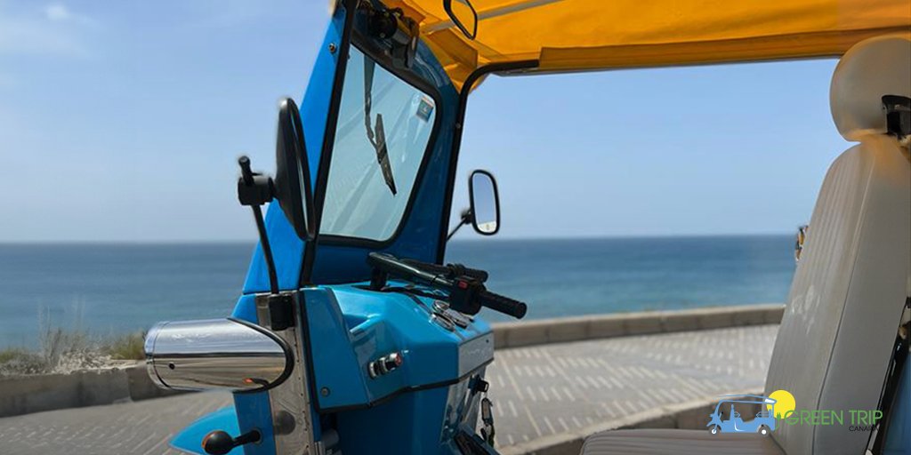 Tenemos nuevos paisajes que mostrarte por la zona sur de la Isla🏝️ .
Ven a descubrirlo con nuestro equipo de Green Trip💚
 #TripGreenTripLife #TukTukCanarias   #TurismoSostenible #ExperienciasCanarias #TurismoLasPalmas #TukTukEléctrico