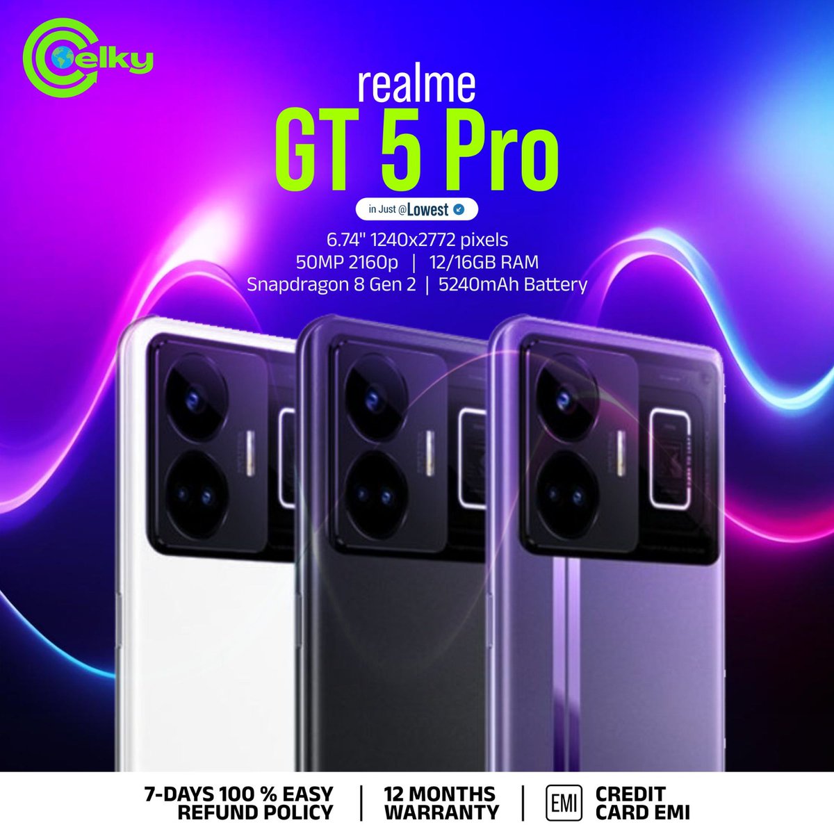 Unleash the Power 🚀 - Introducing the Realme GT 5 Pro! 📱💥 Get ready to experience speed like never before. #RealmeGT5Pro #SpeedUnleashed #TechGameChanger #Celky #explore #explorepage