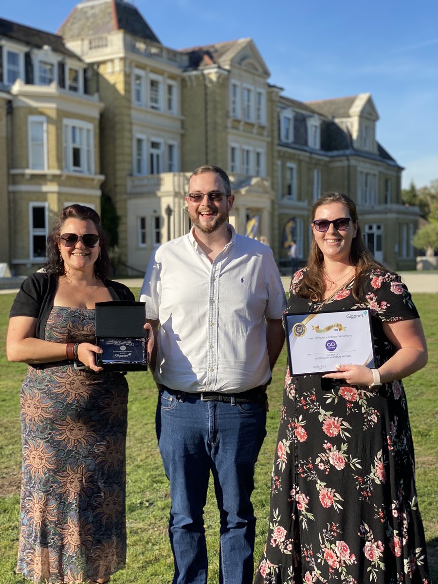 It was a pleasure to attend <a href="/GiganetUK/">Giganet</a>'s garden party yesterday. We enjoyed the beautiful scenery, delicious food, gorgeous weather and wonderful company.

The afternoon was topped off with us winning the Best Education Vertical Partner award!🏆

#edutech #educationtech #award