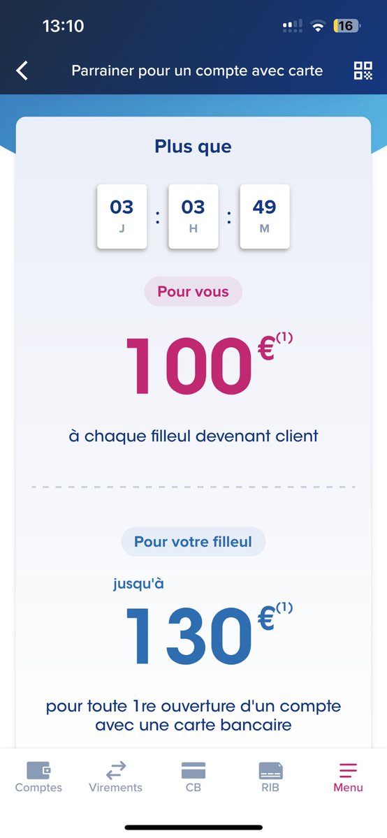 t’as rien a faire ?? bah viens gagner 130€ en 5 min dans mes DM avec Bourso, 100% gagnant et facile 

code : LUAG5051