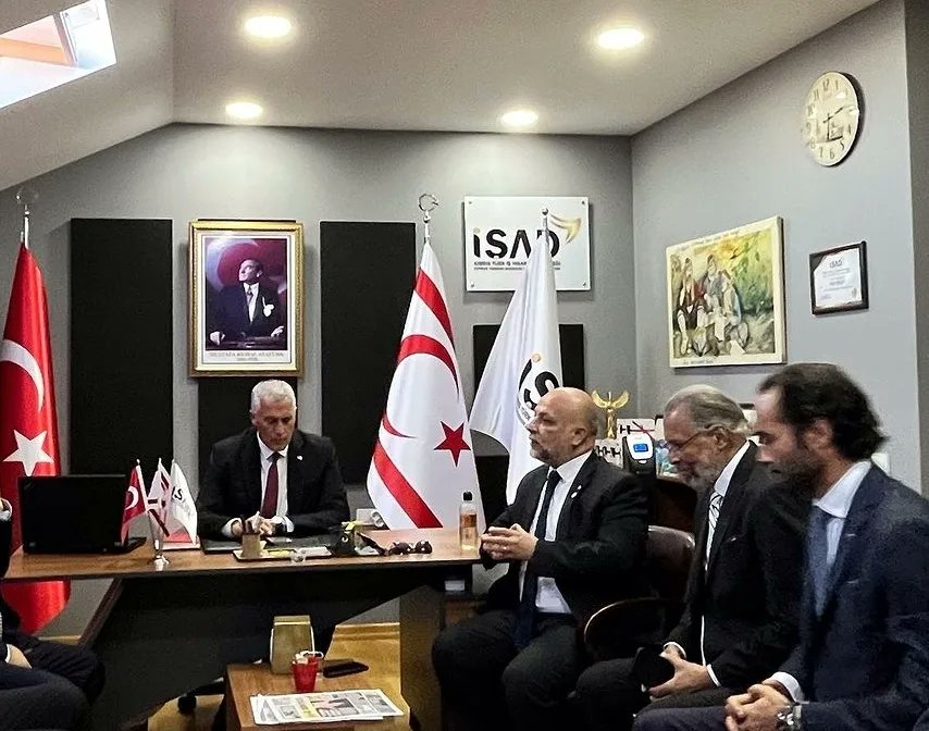 iosidorgtr's tweet photo. KKTC Dışişleri Bakanı Sn.Tahsin Ertuğruloğlu, KKTC Ekonomi ve Enerji Bakanı Sn.Olgun Amcaoğlu'nun açılışını yaptığı; Kıbrıs Türk İş İnsanları Derneği (İŞAD) İstanbul Temsilciliği açılışına katıldık. https://t.co/fJsCVJM7nW