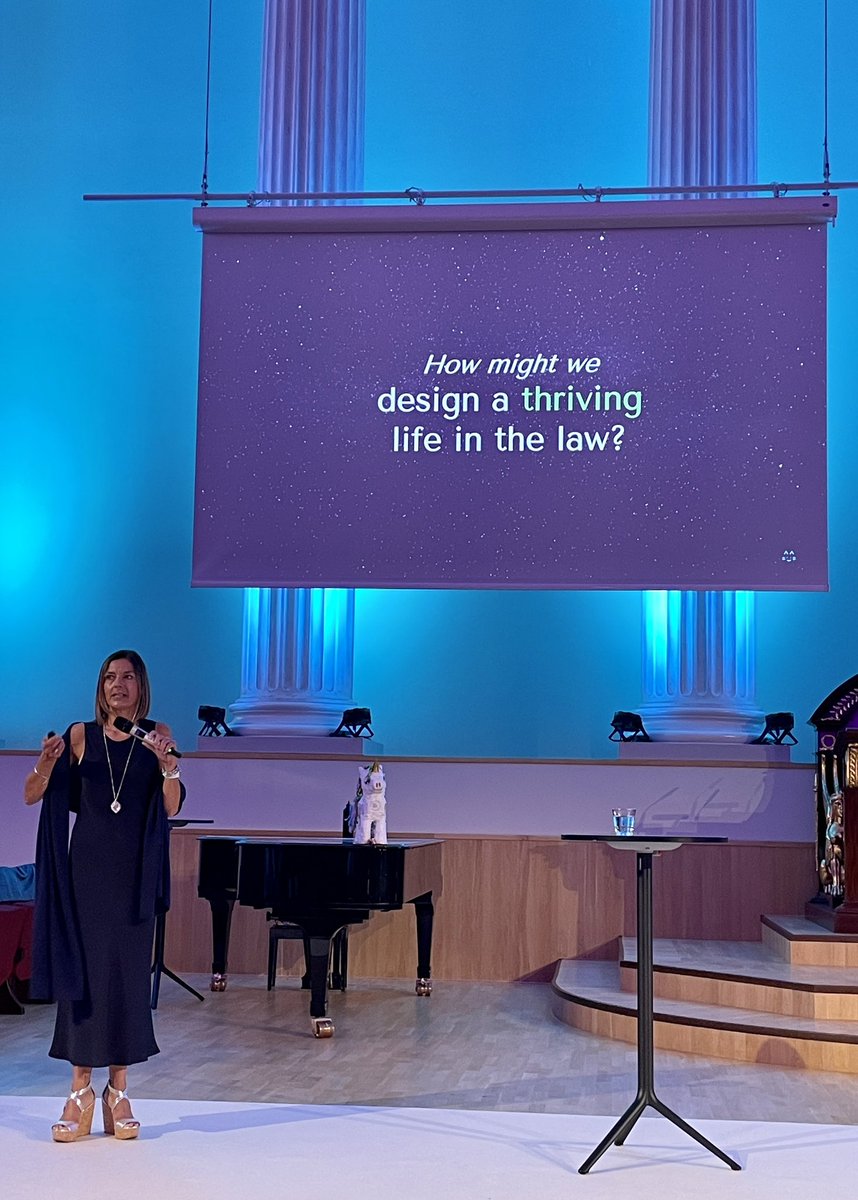 .<a href="/inspiredcat/">Cat Moon</a> invited us to an inner space journey in her profound talk ”the future of legal design starts within”
What a way to end the event ❤️
#lds2023 <a href="/LegaldesignFI/">Legal Design Summit</a>