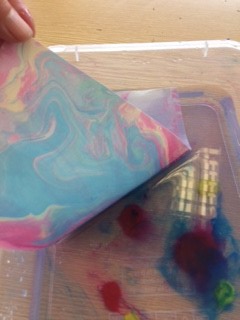 #DurlstonYr7 #DurlstonYr8 #DurlstonYr9 Art Club has started with a colourful array of marbling as we explore Ink together.