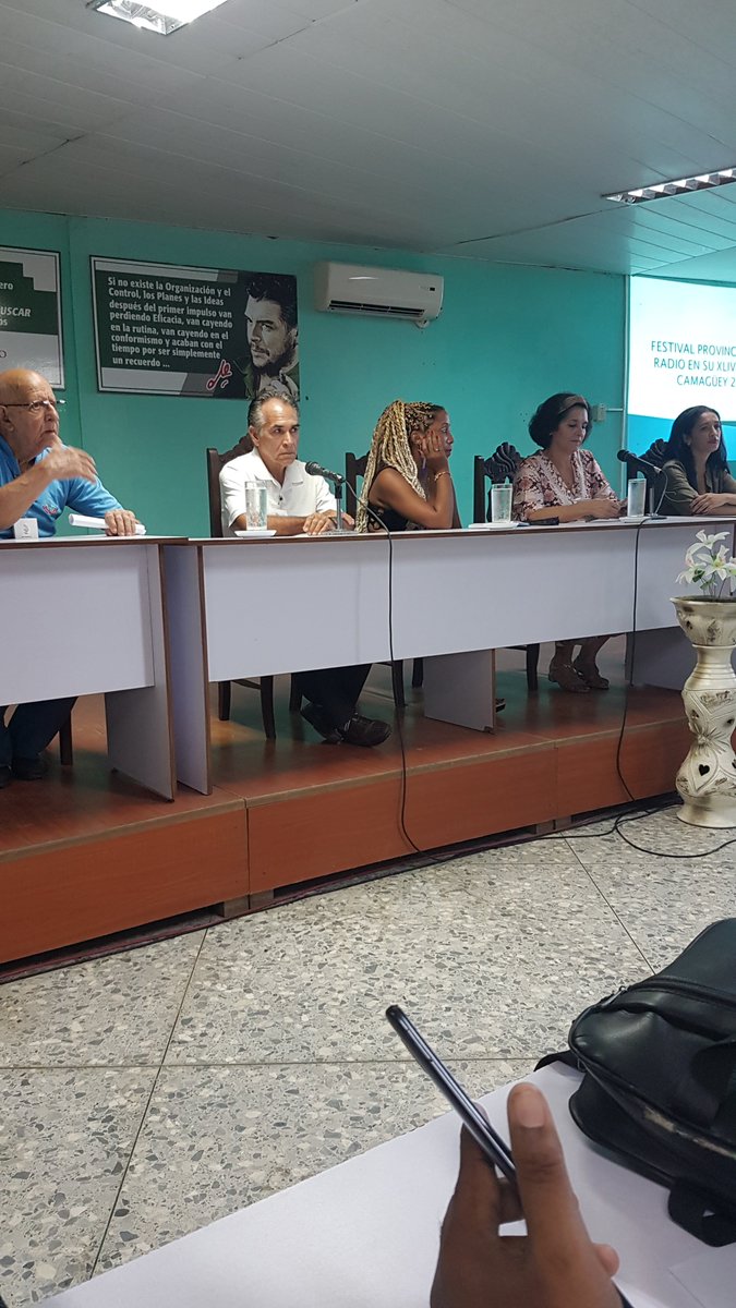 aliciarca's tweet photo. Festival Provincial de #RadialistasCamagüeyanos camino al centenario del inicio de sus transmisiones. @JorgeSutil2 @JorgeLuisTapiaF @FHHernndez1 @YuzaimaCardona @Noya https://t.co/agoOmcsUw1