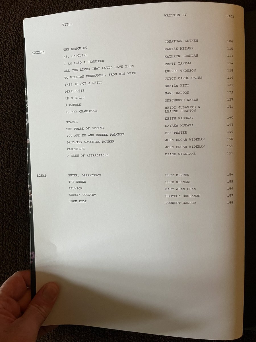 Big thanks to @Dan_Crowe for the copy of INQUE #2 @InqueMagazine w/the first instalment of my on-going part work An Open Letter To Astonishment. And what a line-up! Print only, no adverts, get it here: inquemag.com