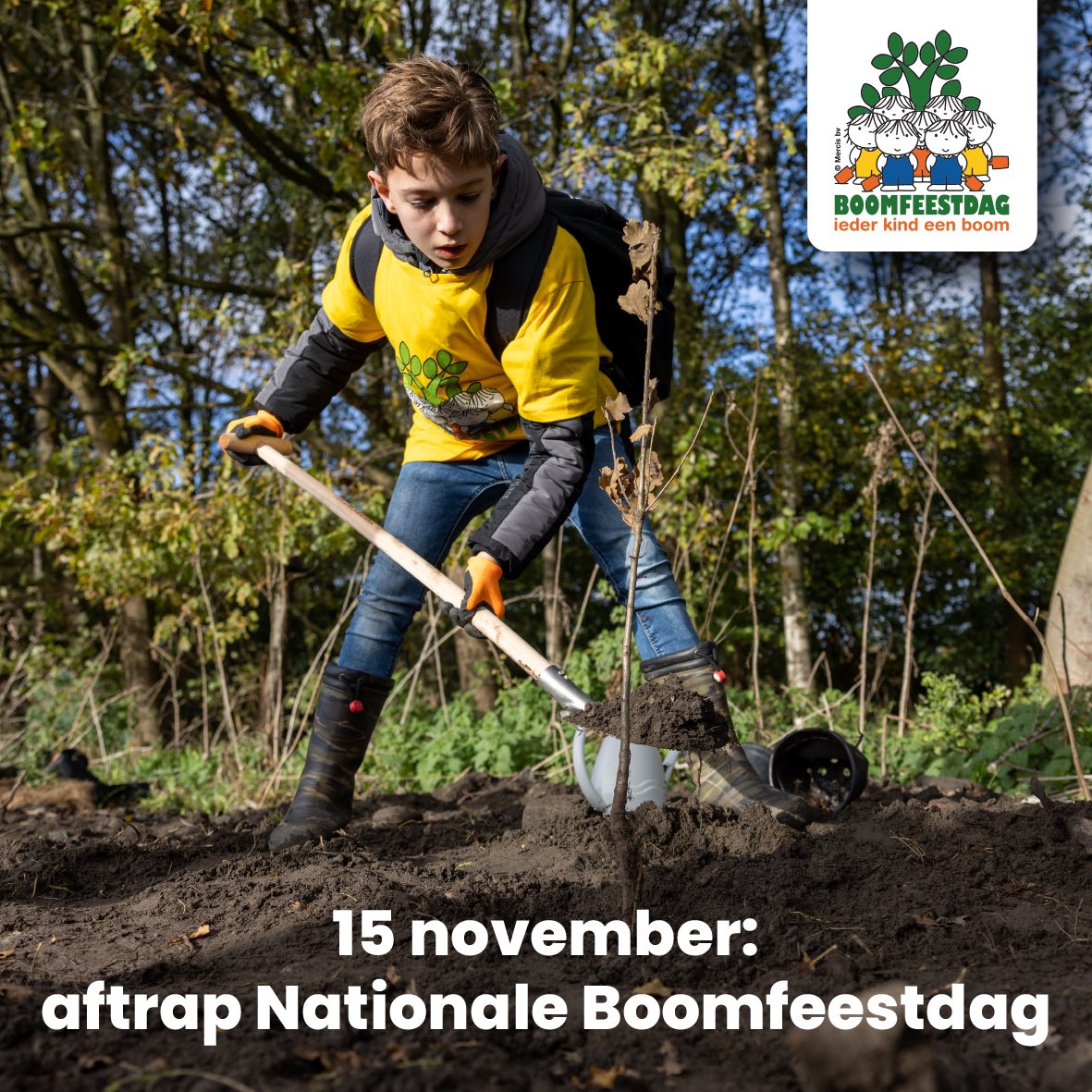 We gaan aftellen: over twee maanden, op 15 november, vindt de aftrap plaats van de Nationale #Boomfeestdag In <a href="/Gem_Amstelveen/">Gemeente Amstelveen</a> Tijdens deze Nationale Viering gaan de eerste bomen van dit plantseizoen de grond in.  Boomfeestdag.nl/doemee <a href="/staatsbosbeheer/">Staatsbosbeheer</a> <a href="/minlnv/">Minlvvn</a> #wethouder