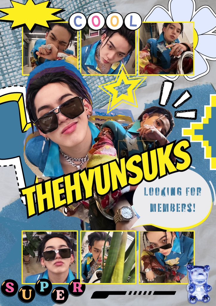 Hello! We are the Choi Hyunsuk squad, in search of TREASURE's Choi Hyunsuk roleplayer to join TheHyunsuks. Please be an active, loyal to ur muse, and selective member who interacts positively with others. Help us by tagging your Choi Hyunsuk mutuals or drop yourself below.