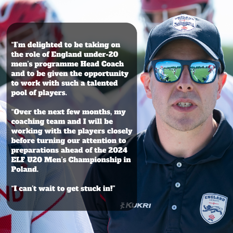 englacrosse's tweet photo. Mike drop! 🎤 🫳

✍️ We're delighted to confirm experienced coach, Mike Armstrong, as the new Head Coach of our under-20 men's programme!

#EnglandLacrosse #Lacrosse #HeadCoach #Appoinment