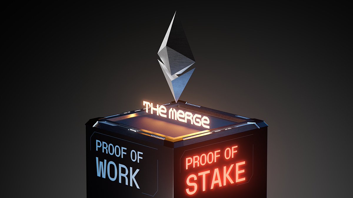 Ledger's tweet photo. 🗓️ Times flies - it’s already been an entire year since the Ethereum Merge was executed!

The long-awaited Merge completed Ethereum’s transition to a proof-of-stake consensus.

One year on from the Merge, what do you think the next steps for Ethereum should be? https://t.co/9sVYQHF1Jw