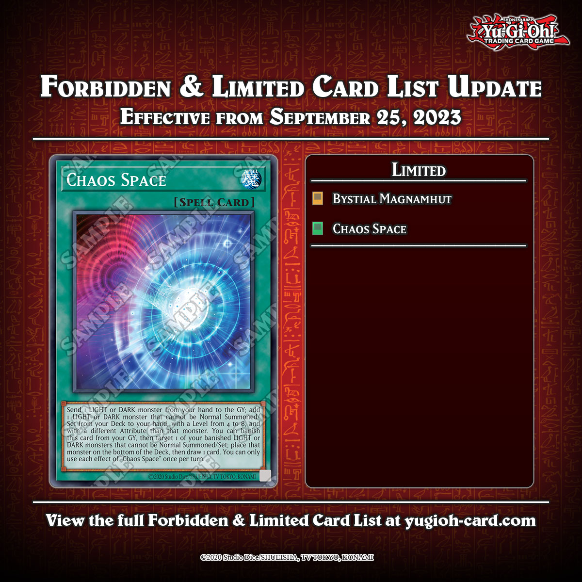 Yu-Gi-Oh! TCG tweet media