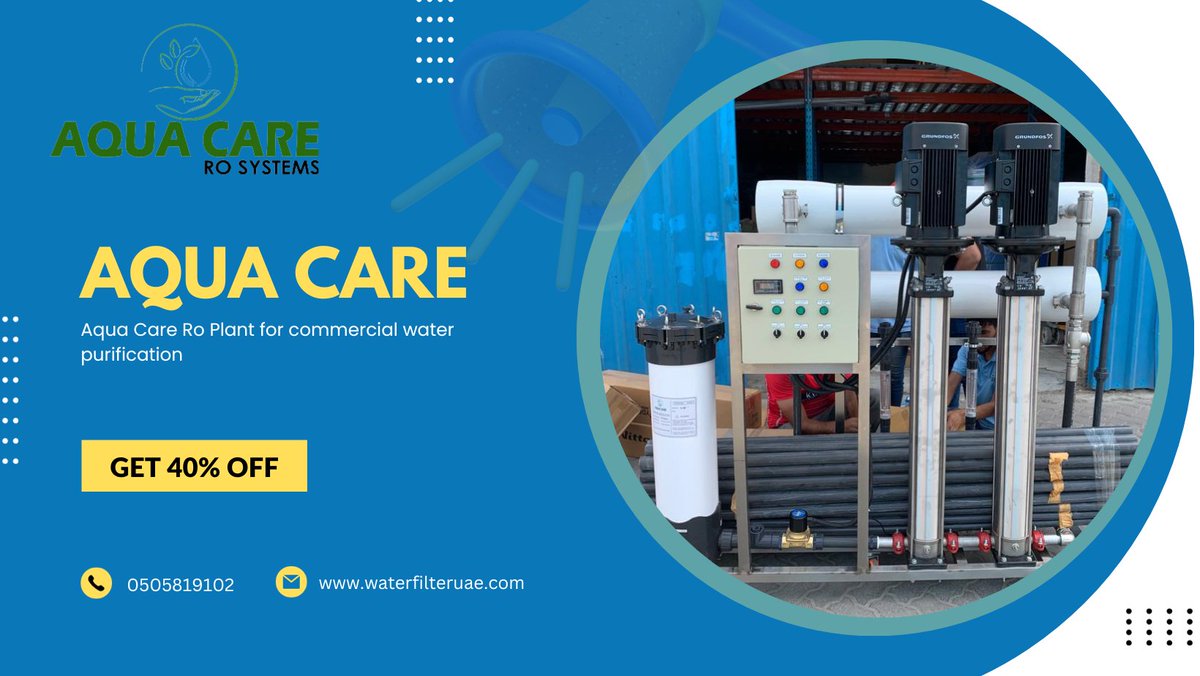 aquacarerosys's tweet photo. The Aqua Care Ro plant system is a water purification system designed to remove impurities, contaminants, and minerals from water through the process of reverse osmosis.
.
.
#Watercolour
#water
#roplant 
#rosystems https://t.co/3uVLGqBHzK