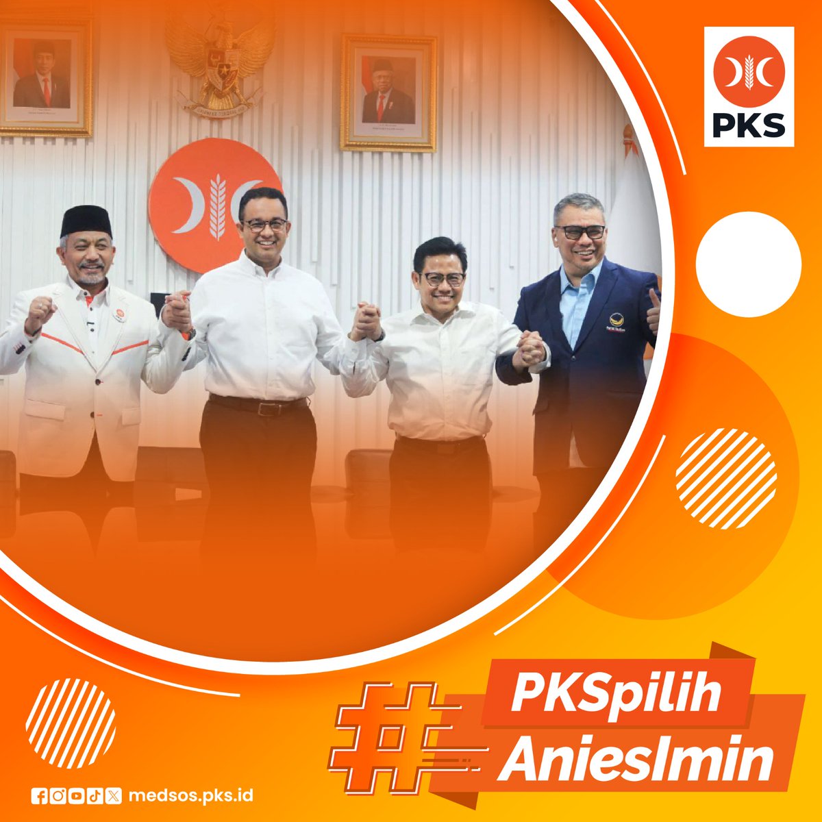 PKS_KBB's tweet photo. Biar politik tidak lagi dikenal dengan dunia penuh sikap mencla mencle. Biar masyarakat tidak perlu memaklumi ketidak-komitmenan di dunia politik.
#PKSpilihAniesImin https://t.co/SzKFo5mVFc