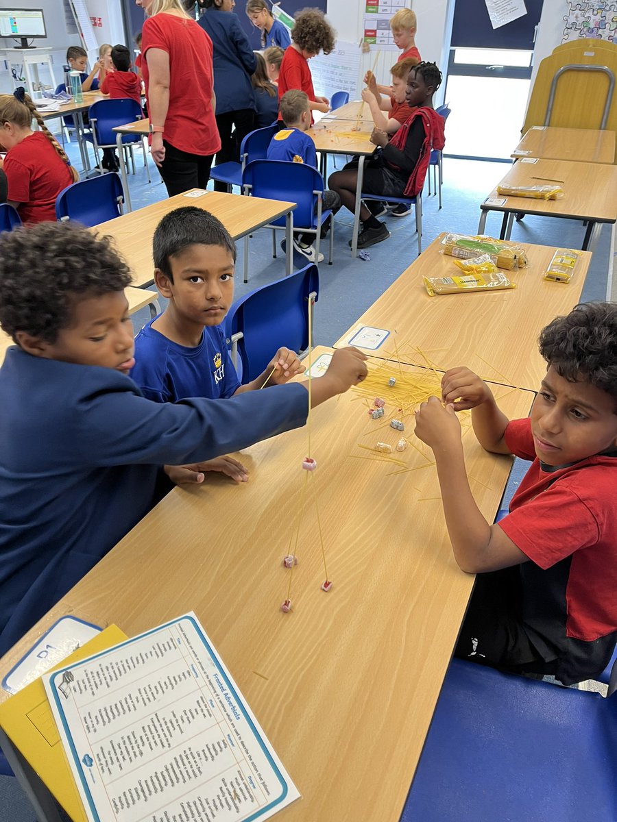 khpa_MrsS's tweet photo. Red team showed great communication but were defeated by the sticky jelly babies! #khpavalueday23 @KhpaF @d_khpa @KhpaPrincipal https://t.co/nwJyPwDpsY