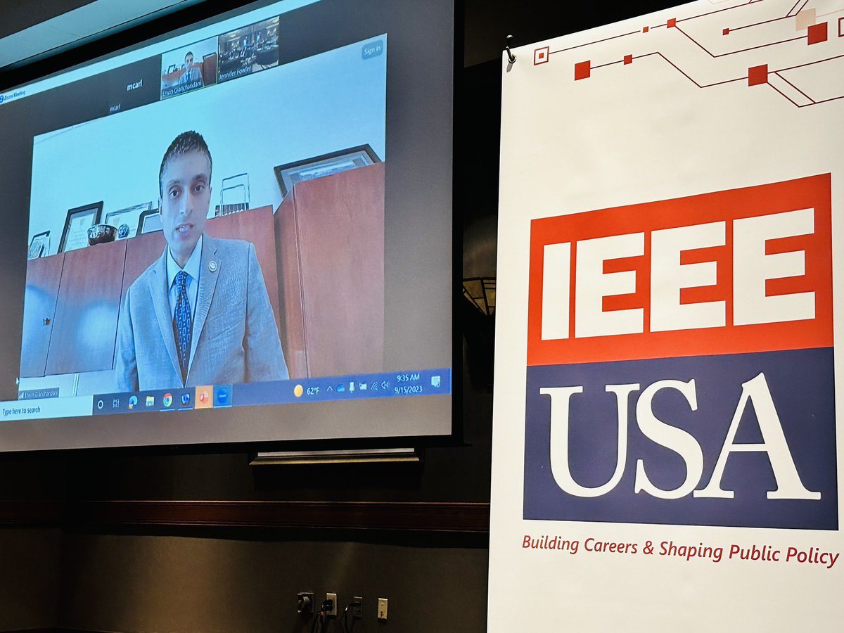 TIP Assistant Director Erwin Gianchandani opening day two of #IWRC. Speaking about the Director’s vision of enhancing innovation potential of the entire US.