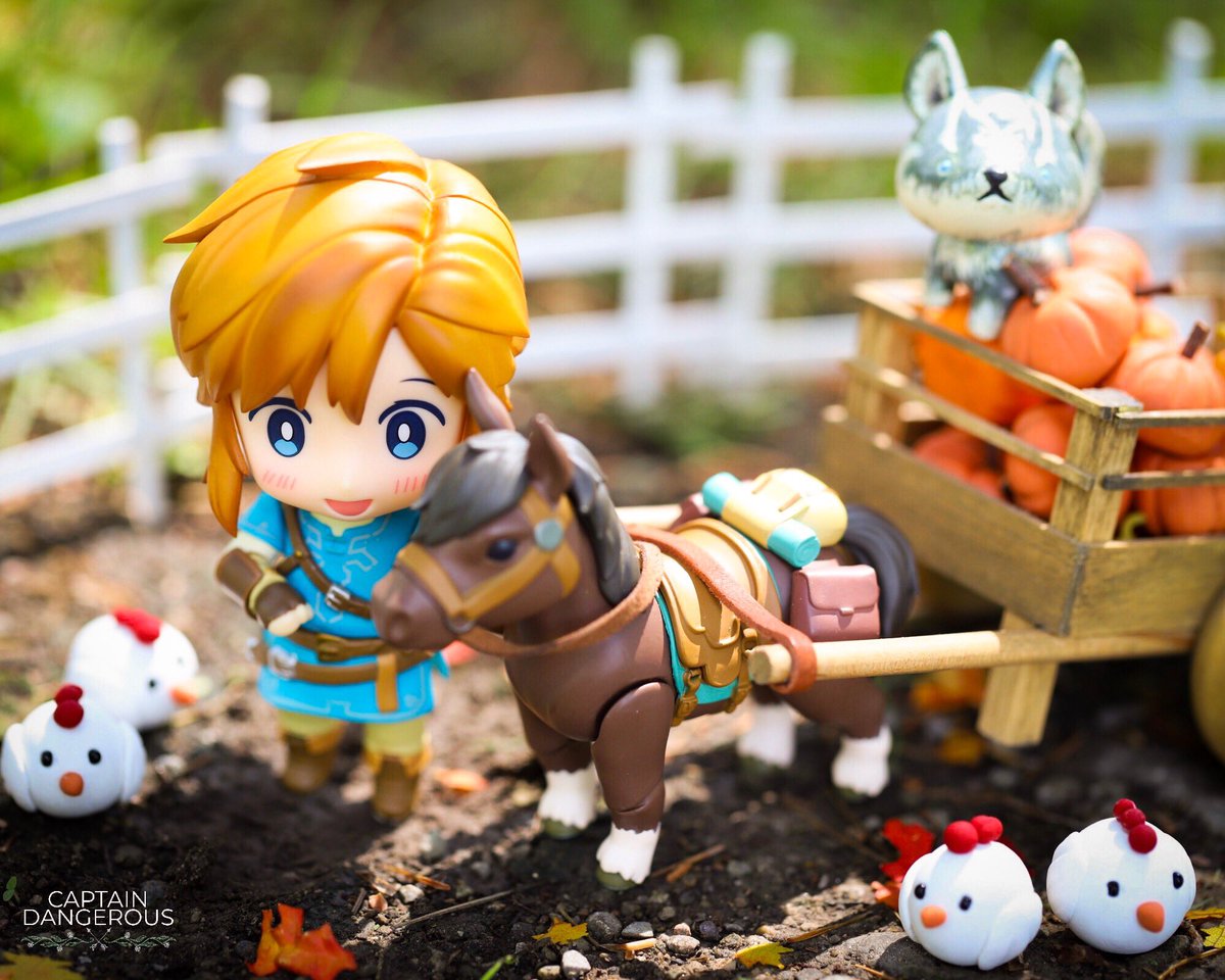 Pumpkin cart 🍁😌 #zelda #TearsOfTheKingdom #BreathoftheWild