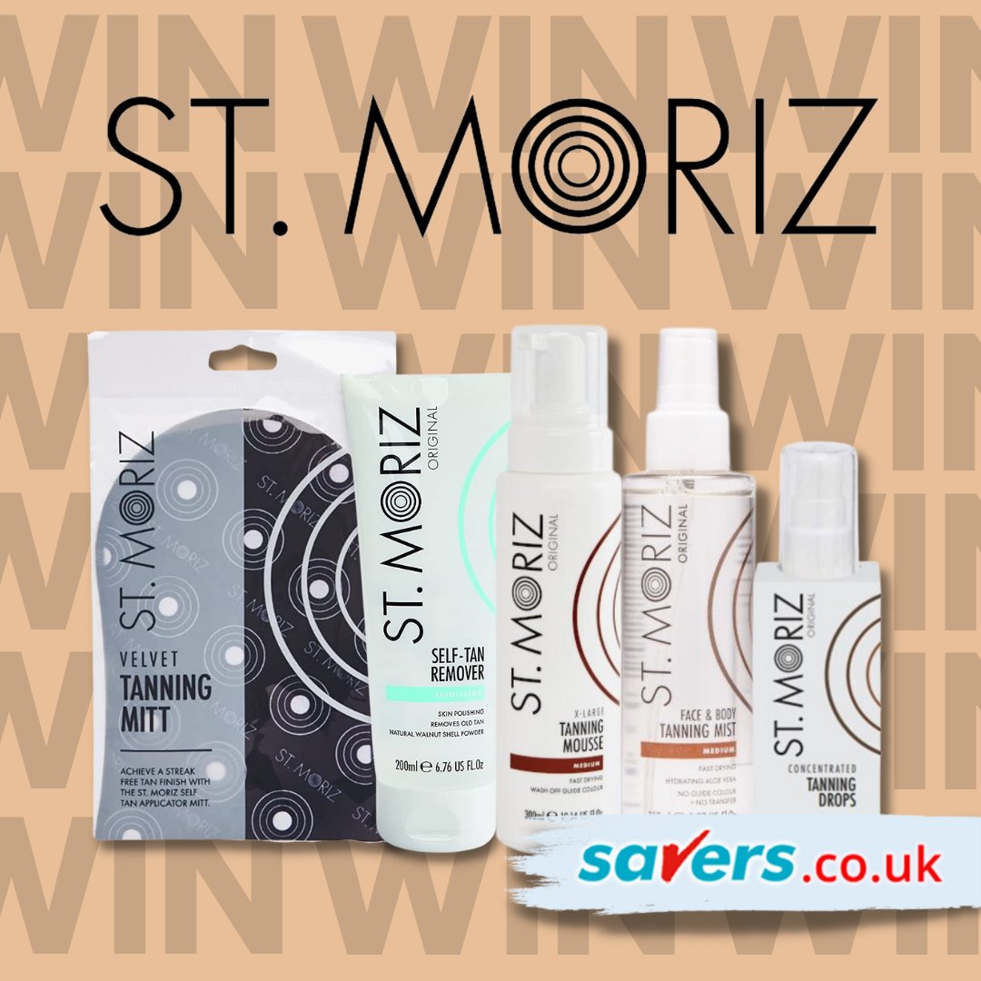 SaversHB's tweet image. We're giving you chance to #WIN a St Moriz tanning bundle!😍 
To enter simply RT &amp;amp; FOLLOW @SaversHB

UK only. Ends 19/09/2023. T&amp;amp;C’s apply.  bit.ly/3hic1ik #giveaway #Competition