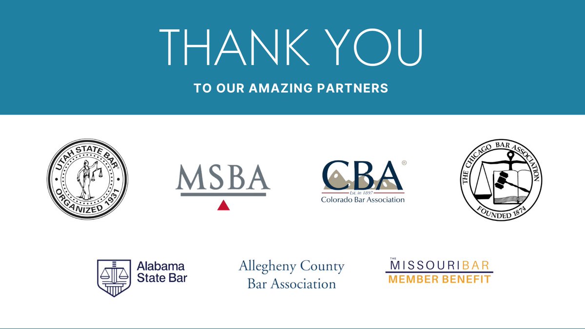 _simplelaw's tweet image. We are big fans of Bar Associations &amp;amp; how they support not only their members but the profession as well. We are proud to call this group our partners!

 simplelaw.com/contact-us

#SimpleLaw #LegalTech #LawFirmTech #LegalManagement #LegalSolutions #LegalResources #LegalCommunity