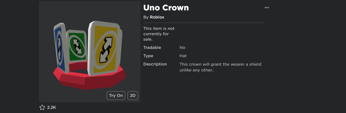 verzenith420's tweet photo. does anyone know how to get this uno crown item

is this a roblox toy code
or an accessory from the game 'LOCOfficial?" https://t.co/kmEPlhaf7p