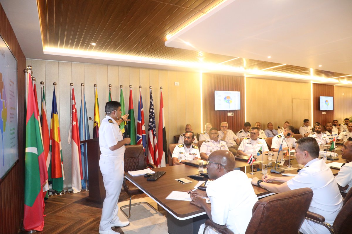 IFC_IOR's tweet photo. 4 of 4
Day Two at #MISW23 echoed a resounding message: united we stand & in collaboration lies the strength of #MaritimeSecurity. Synchronised responses & united efforts forge a secure & resilient maritime future. #MaritimeUnity #CollaborativeSecurity #InformationSharing #IOR https://t.co/HYTWkPpr9v