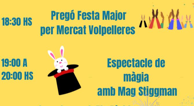 📢 ATENCIÓ! CANVI D'UBICACIÓ PER PLUJA: 📍Escola L'Olivera