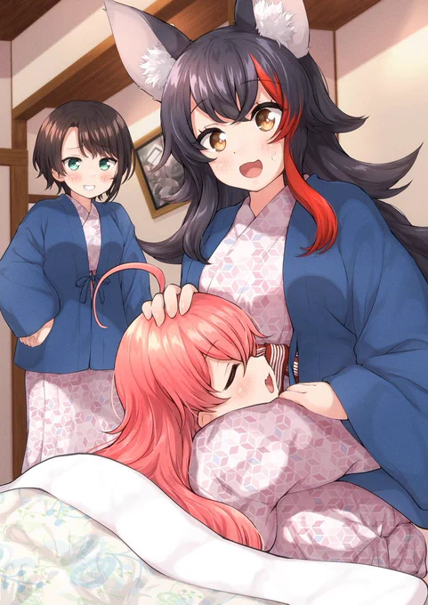  こんばんは。みやびと申します。私は以下画像のようなシチュエーションイラストを得意としております。ご検討いただけますと幸いです。よろしくお願い致します。 