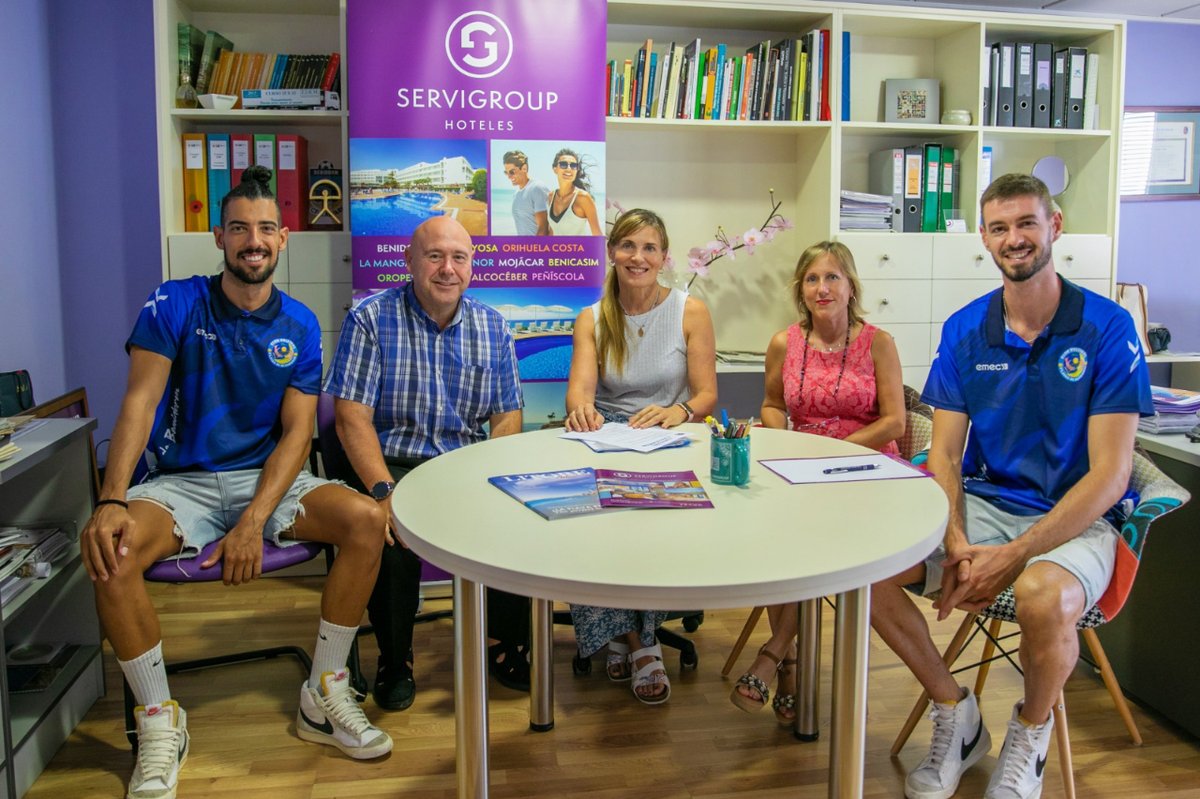 El Club Voleibol Playas de Benidorm ha renovado una temporada más uno de sus principales convenios de patrocinio con la cadena hotelera Servigroup Benidorm, mostrando así su firme apoyo y colaboración con el club. 

Servigroup volverá a dar nombre al primer equipo de S2 Masculina