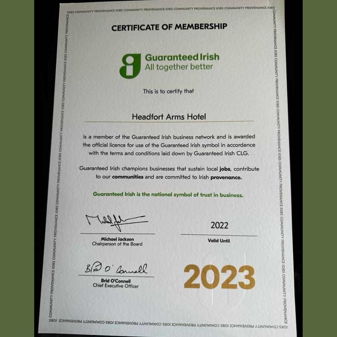 Headfort Arms Hotel tweet media